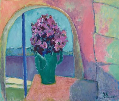 Heinrich Steiner — Gewölbe mit Blumenvase
