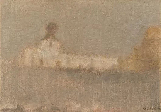 Zoran Mušič — La Dogana, 1982