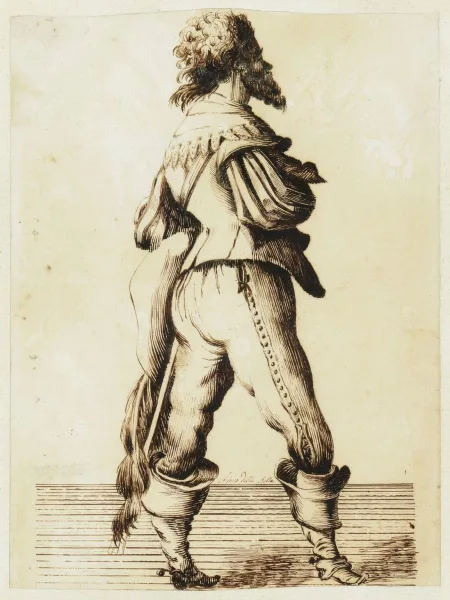 Stefano Della Bella — Mousquetaire