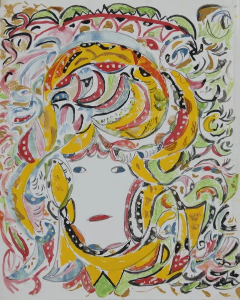 Martha Grünenwaldt — Tête de femme, 2003
