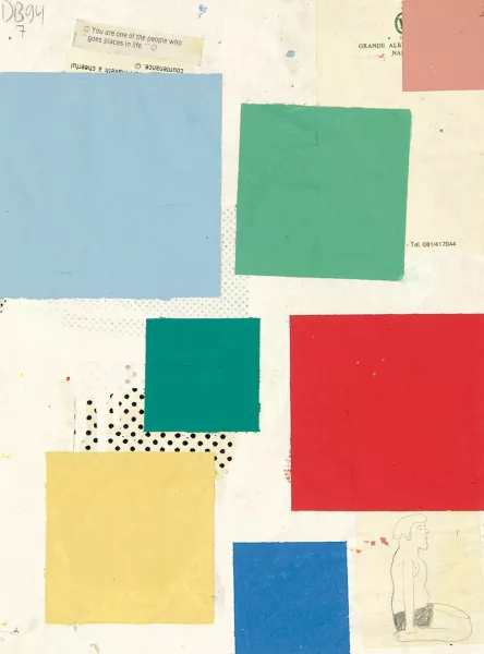 Donald Baechler — Abstract Composition 7, 1994