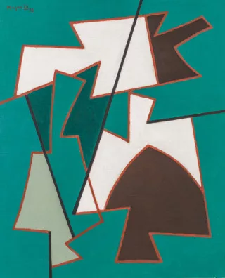 Alberto Magnelli — Signes ralliés, 1953