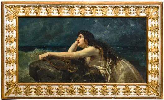 Rodolfo Morgari — Sappho, 1889