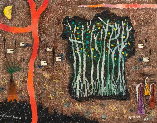 Yohanan Simon — Enchanted Wood, 1967