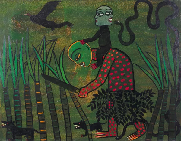 Manuel Mendive — Ogum, 1984