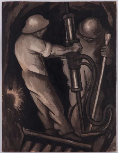 Diego Rivera — Les mineurs