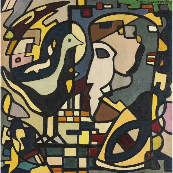 Rubem Valentim — Sem titulo.
