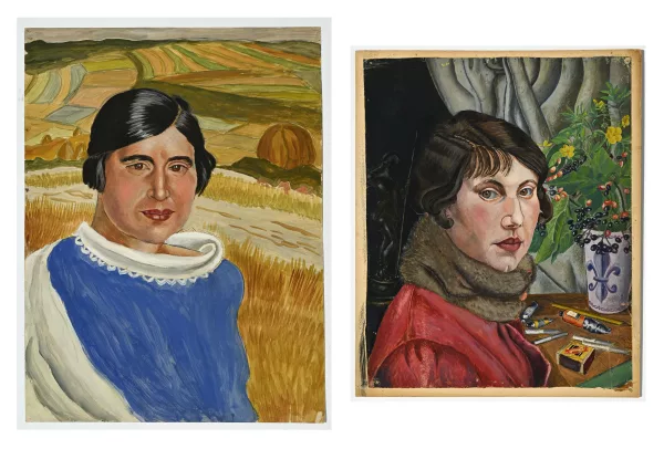 Nadejda Leontievna Benois — Deux portraits