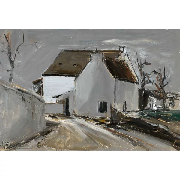 Georges Laporte — "Village bourguignon".