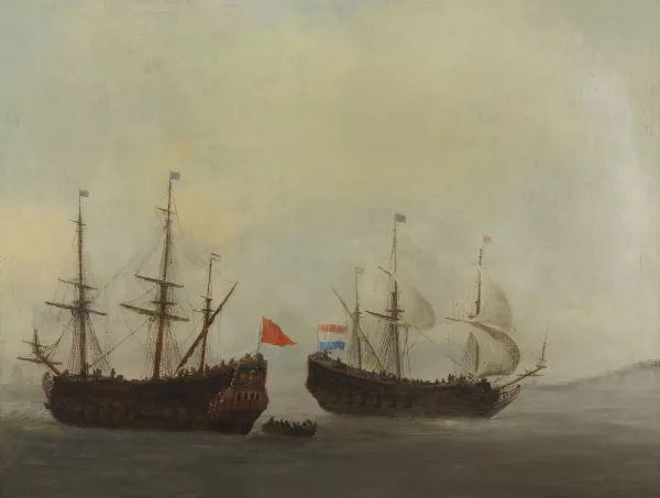 Peter van den Velde — Scène navale