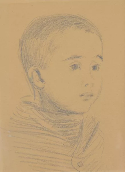 Paul César Helleu — Portrait de jeune garçon
