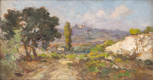 Fernand Salkin — Environs d'Aix en Provence