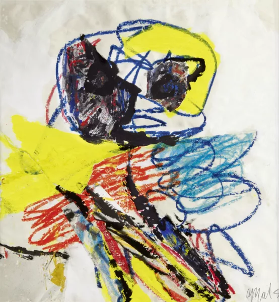 Karel Appel — Fille, 1957