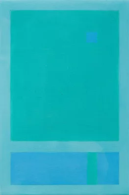 Antonio Calderara — Azzurro e verde, 1968
