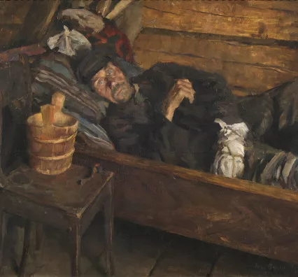 Akseli Gallen-Kallela — Wundfieber, 1889