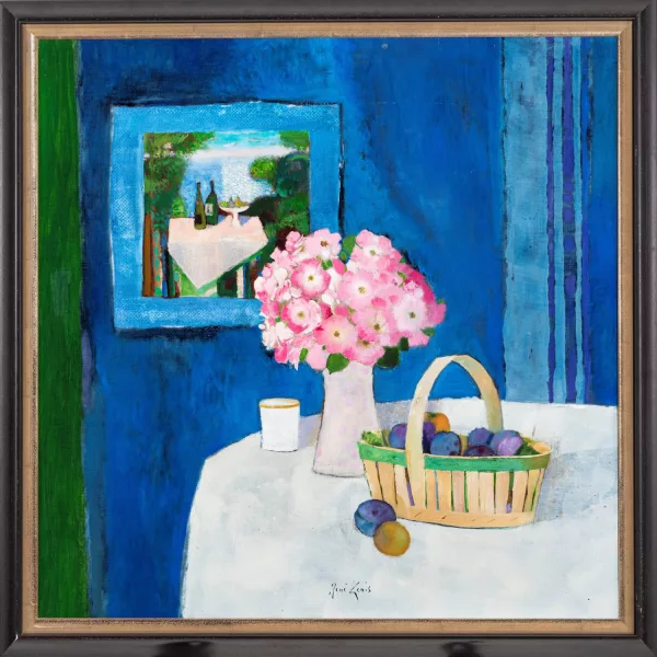 René Genis — "Nature morte à la toile carrée