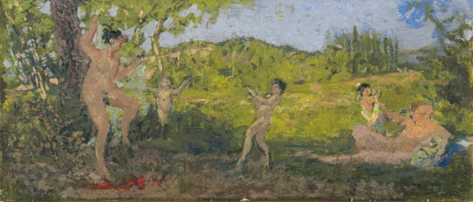 Ker-Xavier Roussel — Nymphes et enfants jouant, vers 1905