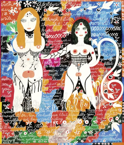 Dorothy Iannone — Über die Frau, 1977