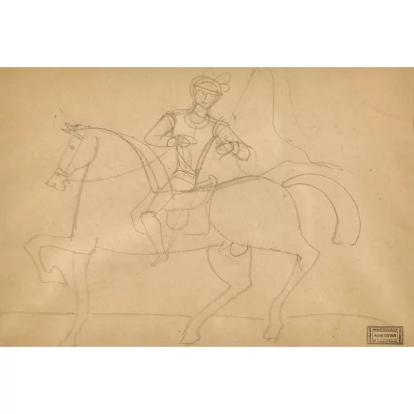 André Derain — Cavalier.