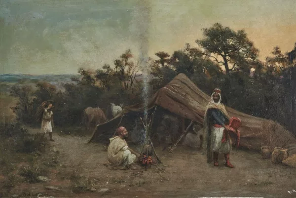 Paul Lazerges — Campement de bédouins