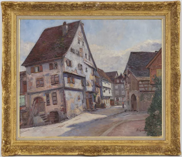 Auguste Cammissar — Village alsacien