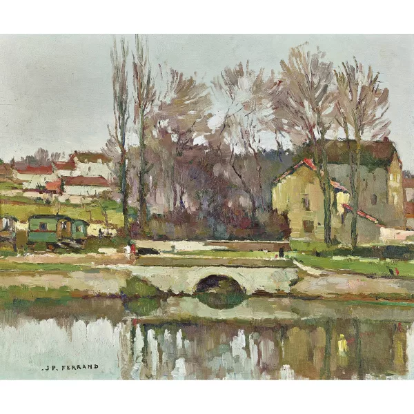 Jean-Pierre Ferrand — "La Seine Ponthierry".