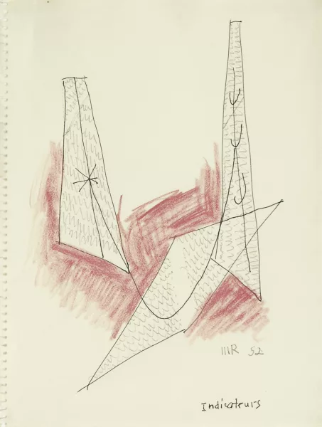 Man Ray — Indicateurs, 1952
