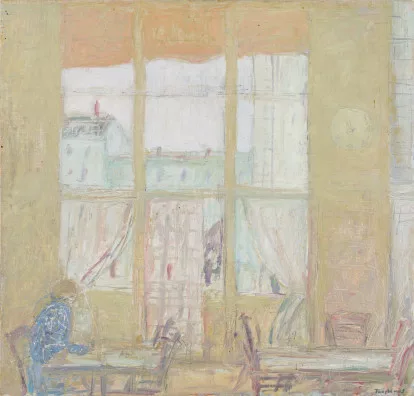 Jacques Truphémus — Le café Bellecour, Lyon, um 1970
