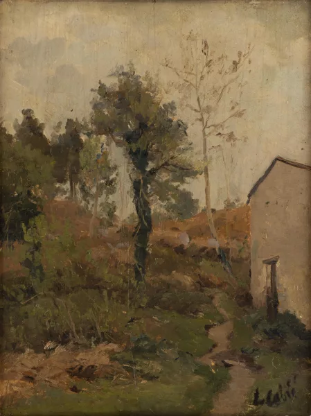 Louis-Alexandre Cabié — Paysage de campagne