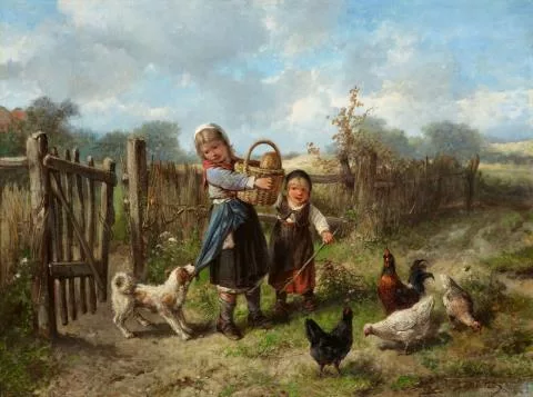 Mari ten Kate — Bei den Hühnern