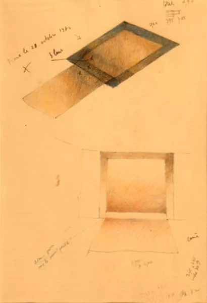 Louis Cane — Sans titre, 1972