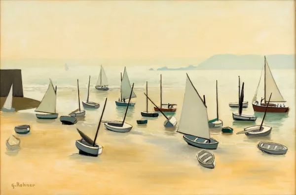Georges Rohner — Brumes à Locquirec,