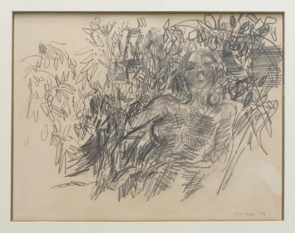 André Cottavoz — Muriel au jardin
