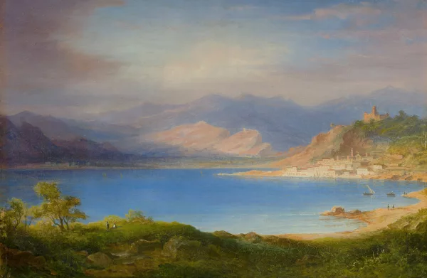 Carl Morgenstern — Oberitalienische Seelandschaft