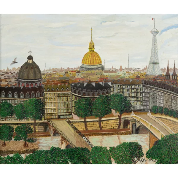 Léon Greffe — Vue sur Paris