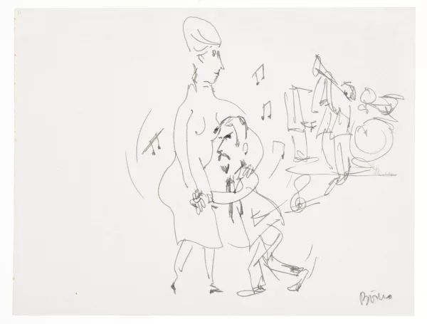 Fernando Botero — Autoportrait, la danse