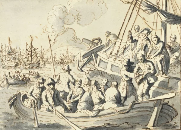 Jan Luyken — Débarquement