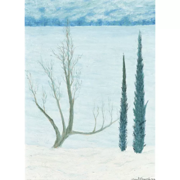Giovanni Battista Molteni — Paysage hivernal