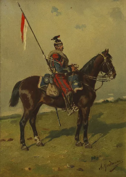 Auguste Gardanne — Lancier