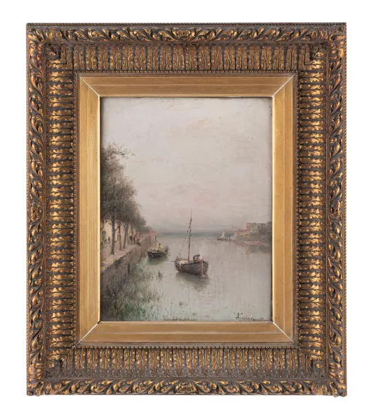 Jean Louis Appian — "Canal de la Martigues près Mareilles"