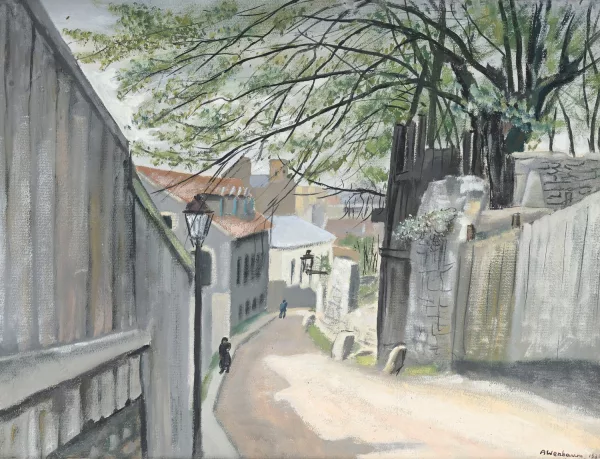 Abraham Weinbaum — Ruelle animée