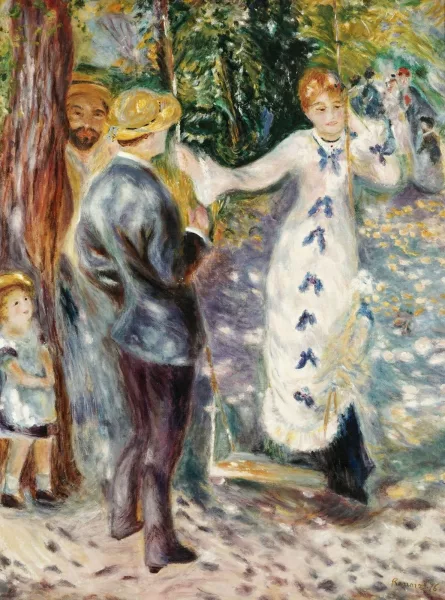 Pierre-Auguste Renoir — Da Pierre-Auguste Renoir — L'altalena