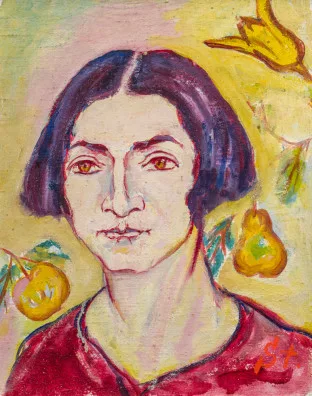 Stanisław Stückgold — Bildnis Else Lasker-Schüler, um 1910