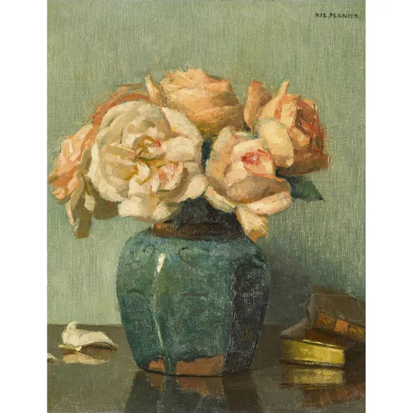 Robert Fernier — "Roses thé".