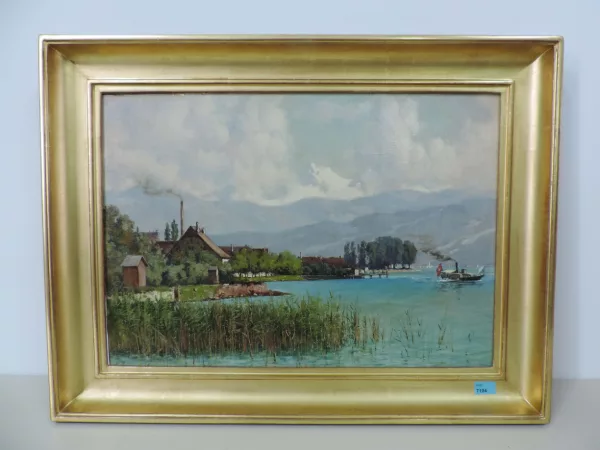 William Baptiste Baird — Ansicht von Zollikon