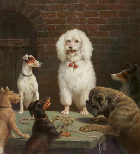 Heinrich Sperling — Hundekonversation