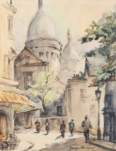 Georges Rouault — Veduta di Parigi
