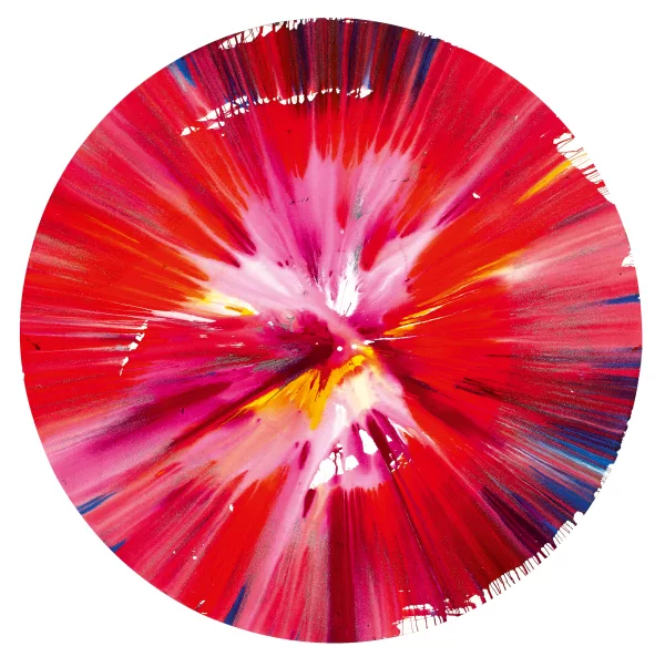 Damien Hirst — Circle Spin Painting, 2009