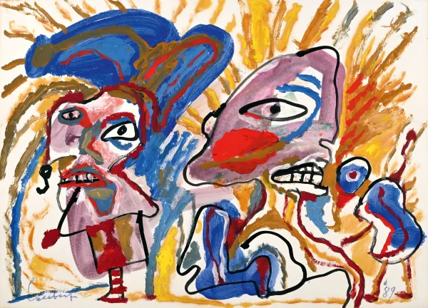 Lucebert — Ohne Titel, 1989