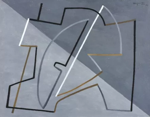 Alberto Magnelli — Lyrisme animé N°2, 1965